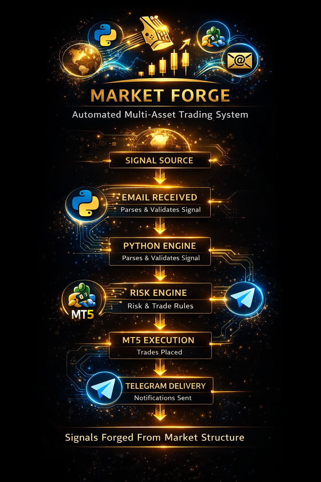 Market Forge hero graphic